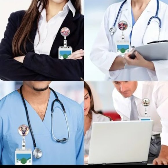 Cute Sunflower Badge Reel "In a world where you can be anything, be kind" - Picture 4 of 4